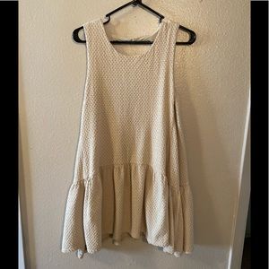 Free people sleeveless dress size XS